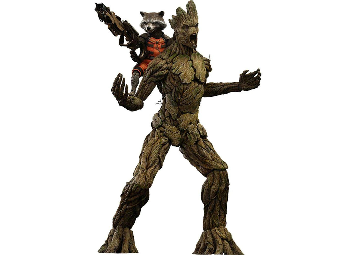 Hot Toys Marvel Movie Masterpiece Rocket & Groot Figure Set