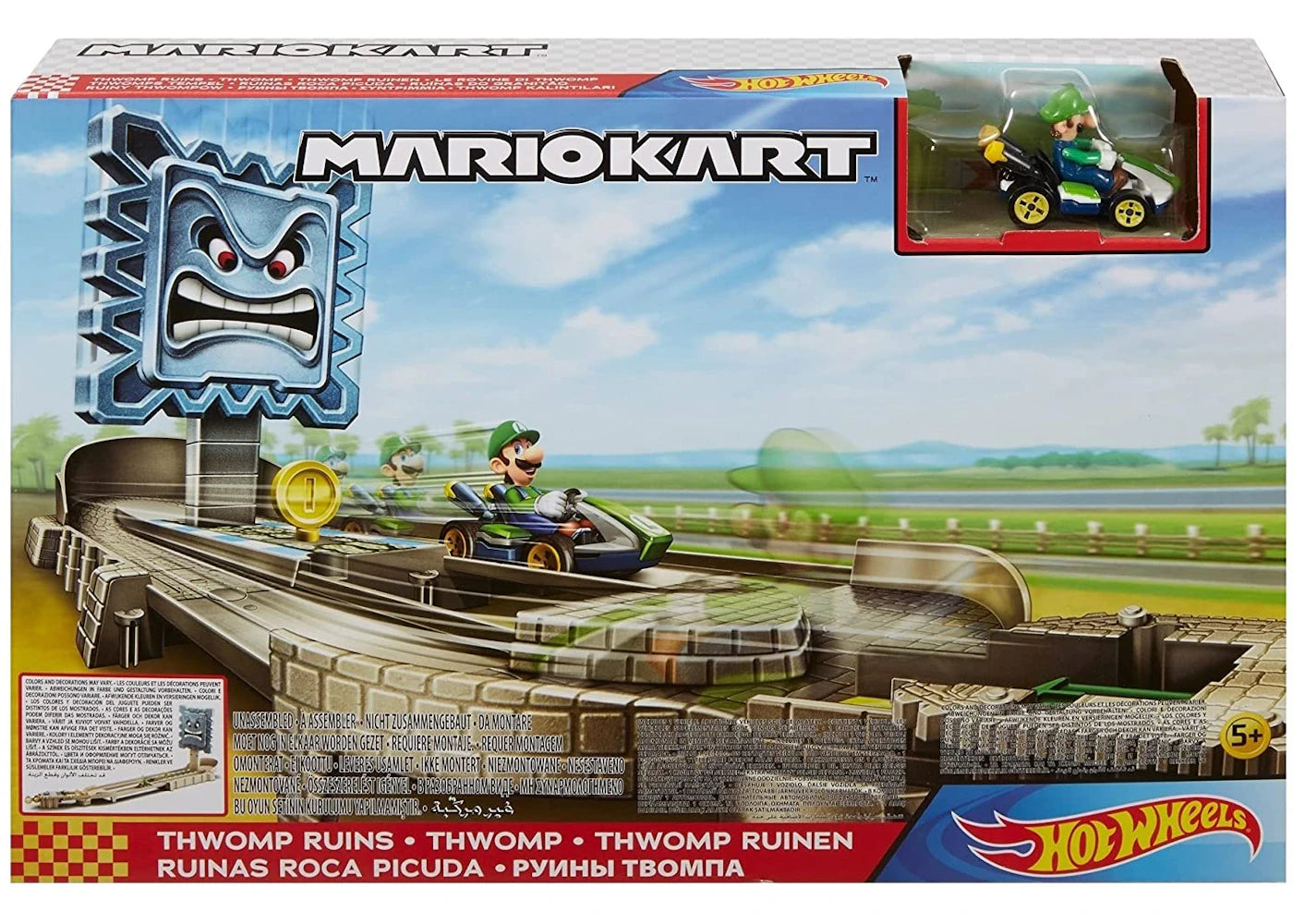 Hot Wheels Mario Kart Thwomp Ruins