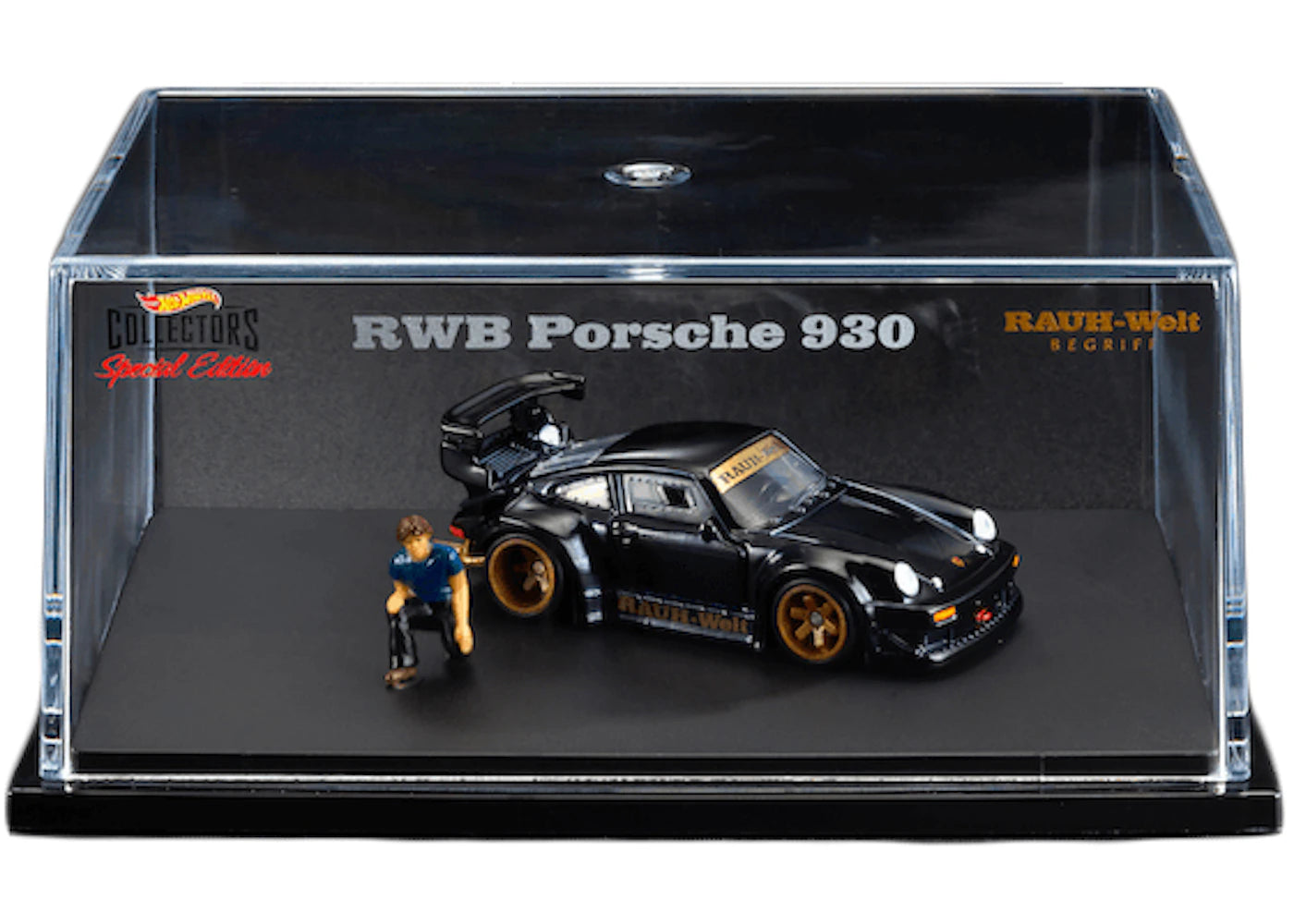 Hot Wheels RLC RWB Porsche 930 Spectraflame Black