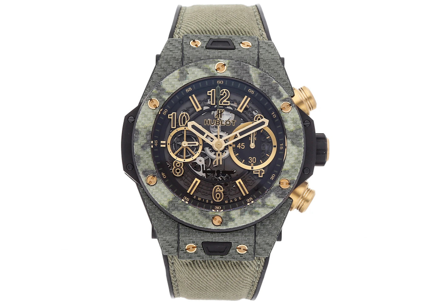 Hublot Big Bang Unico Italia Independant Green Camo Limited Edition 411.YG.1198.NR.ITI16