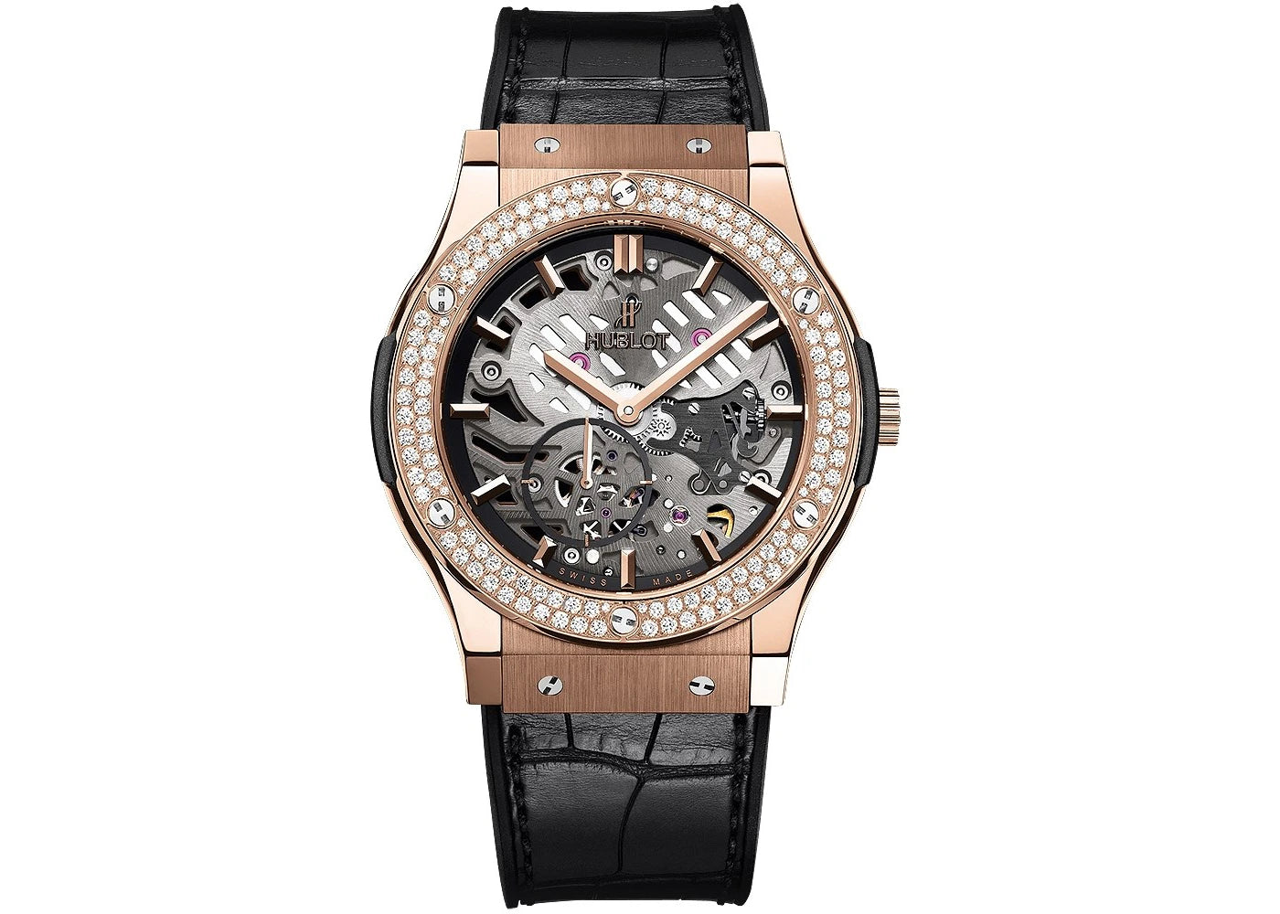 Hublot Classic Fusion Classico Ultra-Thin King Gold Diamonds 515.OX.0180.LR.1104