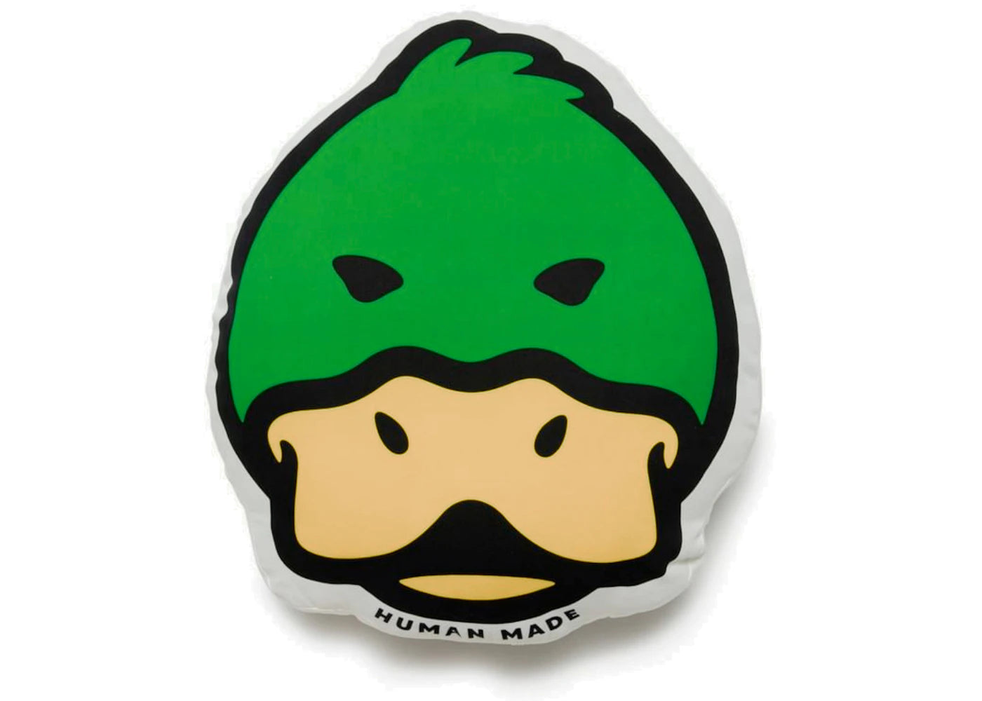 Human Made Duck Face Cushion Green