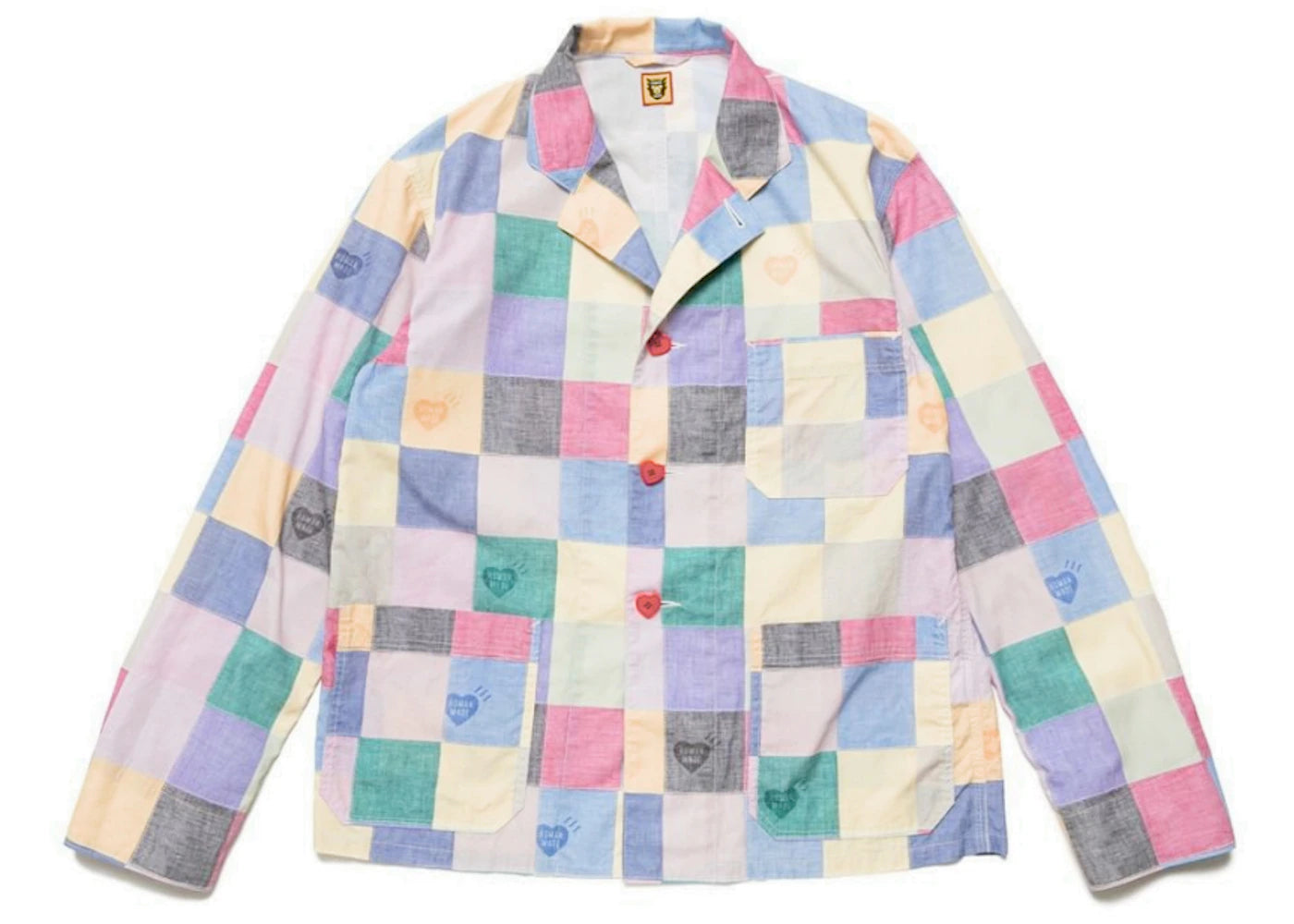 Human Made Patchwork Jacket Pink