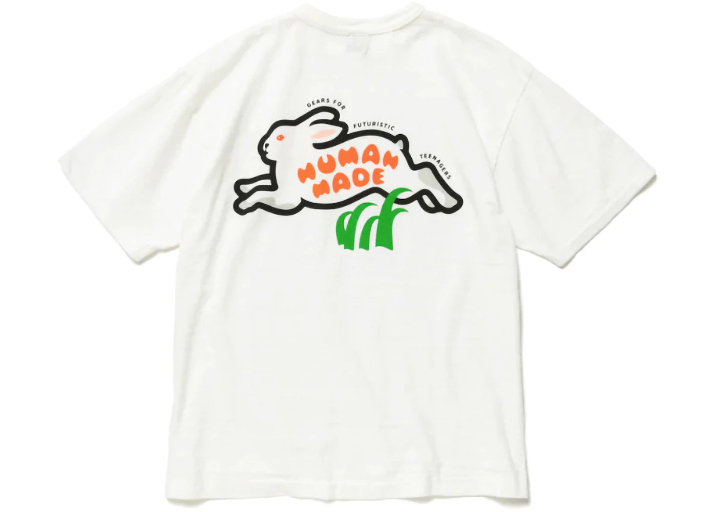 Human Made Rabbit Graphic #2 T-Shirt White
