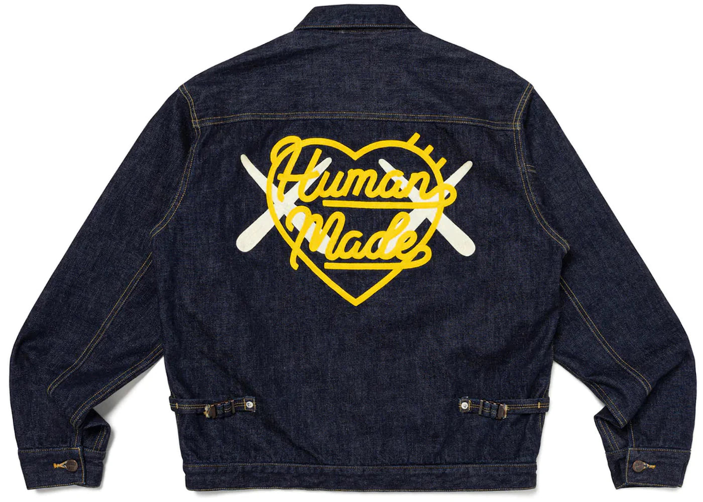 Human Made x KAWS Denim Work Jacket Indigo