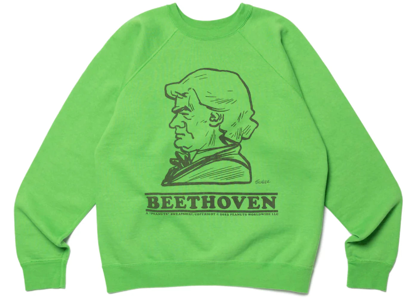 Human Made x Peanuts #3 Beethoven Sweatshirt Green