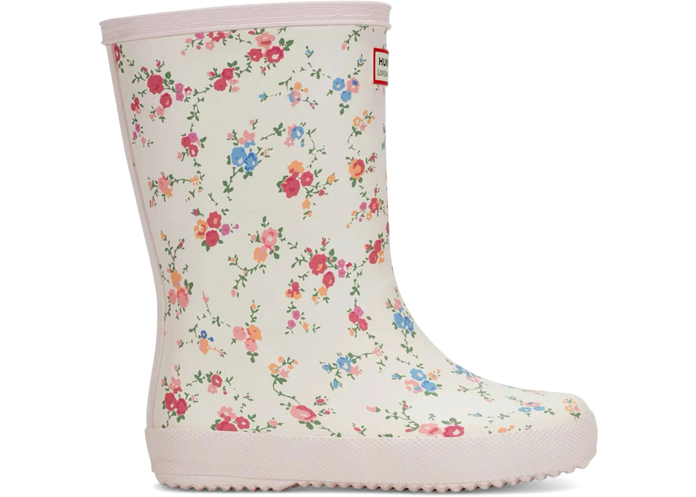 Hunter First Classic Rain Boots LoveShackFancy Sunrise Patchwork Print (TD)