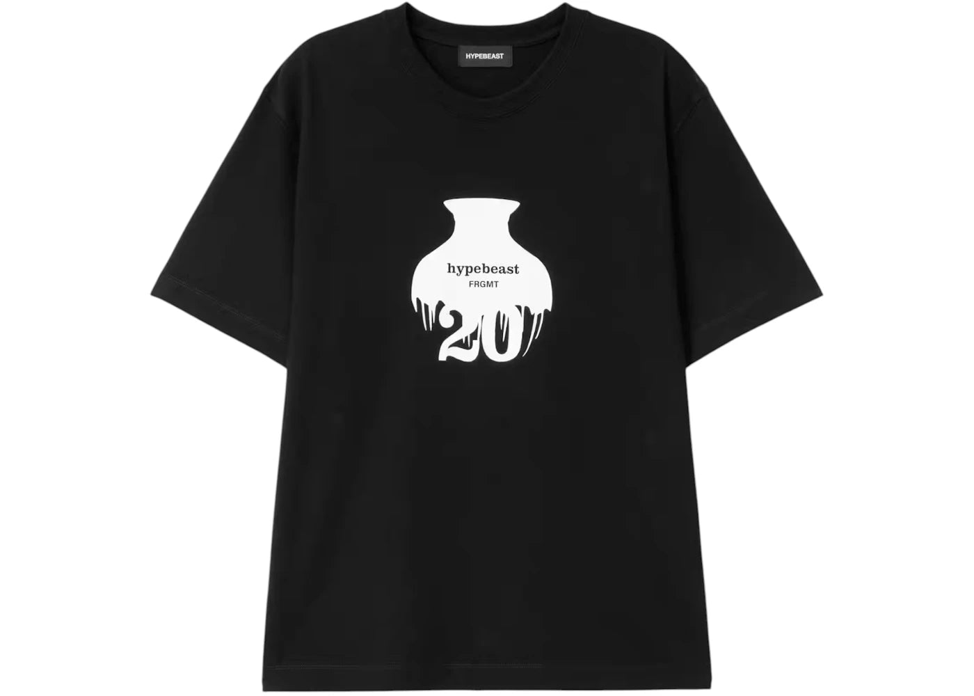 Hypebeast x Fragment 20th Anniversary T-shirt Black