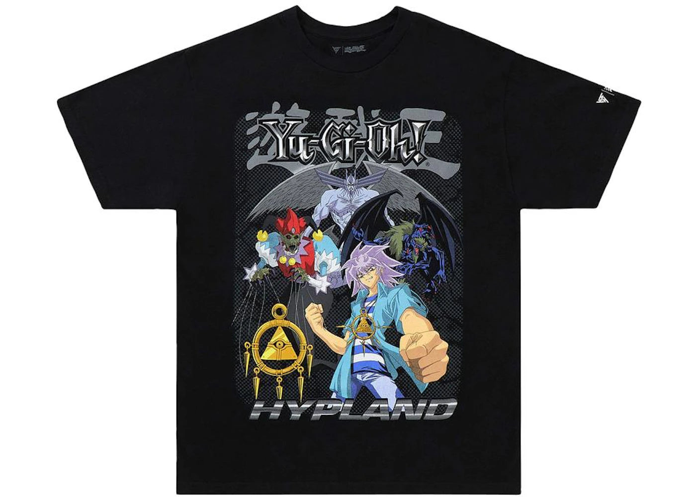 Hypland Yugioh Bakura Monsters T-shirt Black