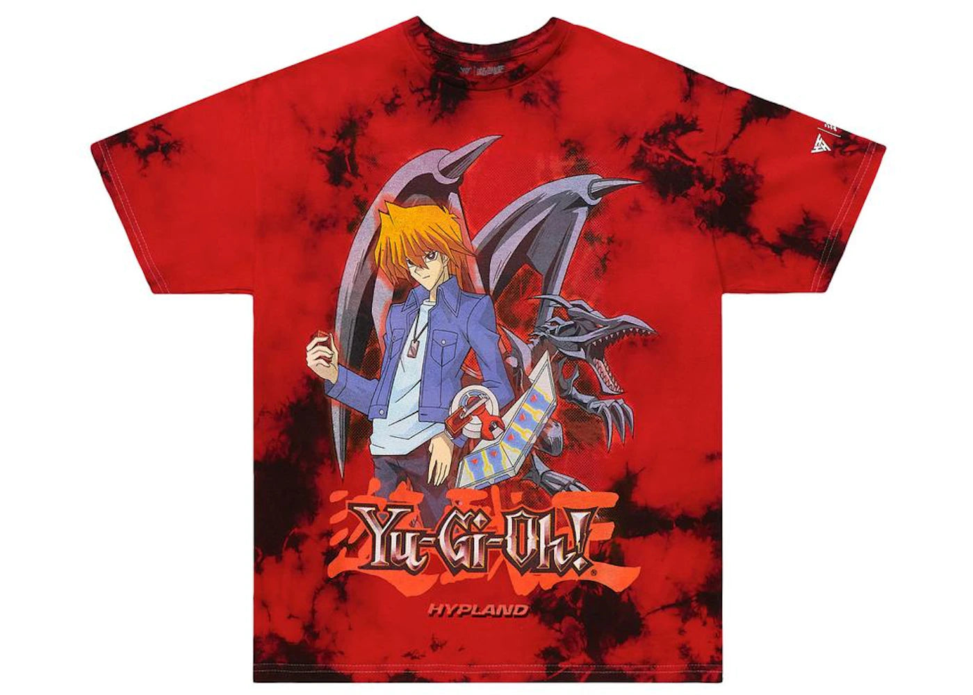 Hypland Yugioh Joey Red Eyes T-shirt Tie Dye