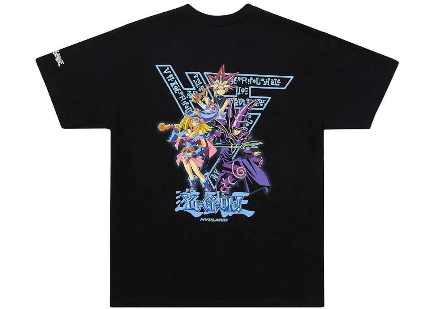 Hypland Yugioh Magician Logo T-shirt Black