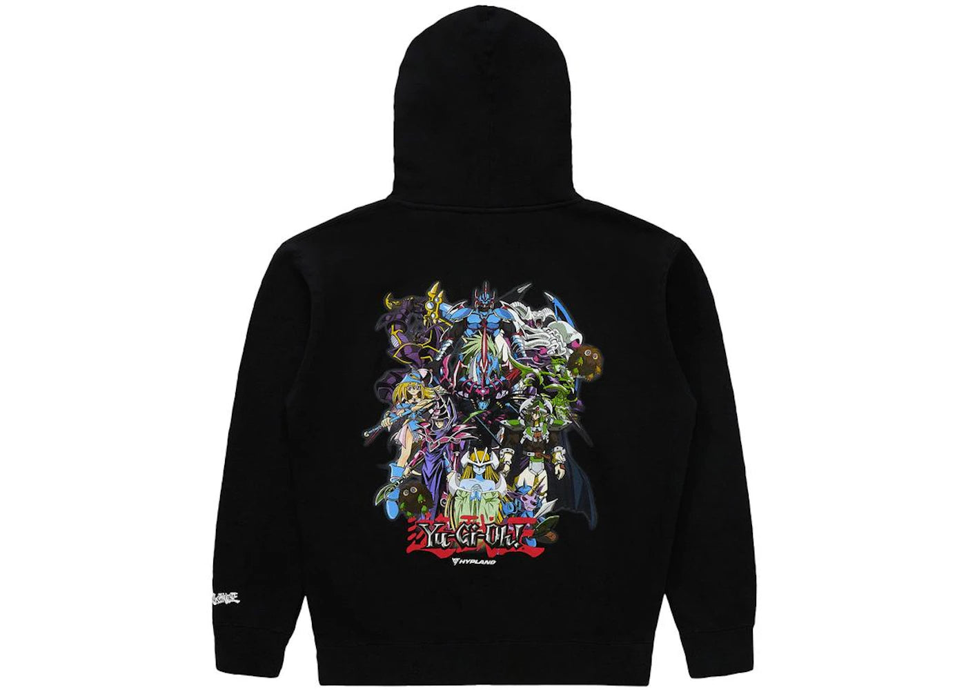 Hypland Yugioh Yugi Monsters Hoodie Black