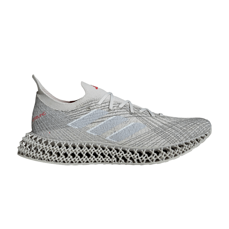 adidas 4DFWD Strung Grey Matte Silver Pure Ruby