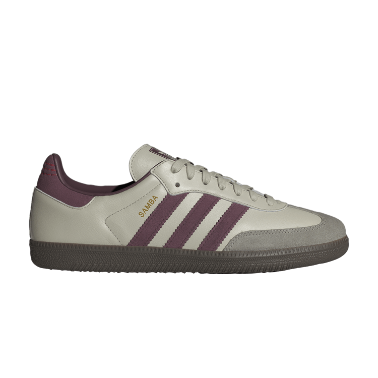 adidas Samba OG Putty Grey Maroon