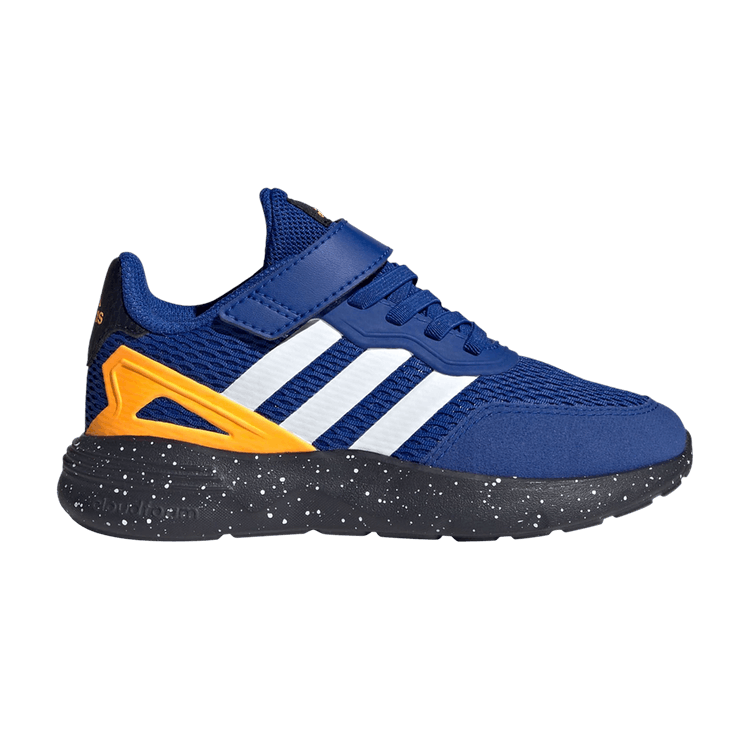 adidas Nebzed Top Strap Royal Blue Cloud White Flash Orange (GS)