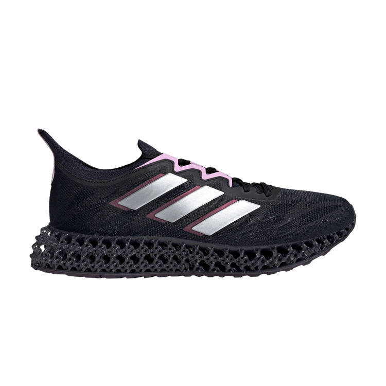 adidas 4DFWD 3 Core Black Silver Metallic Cloud White (Women's)