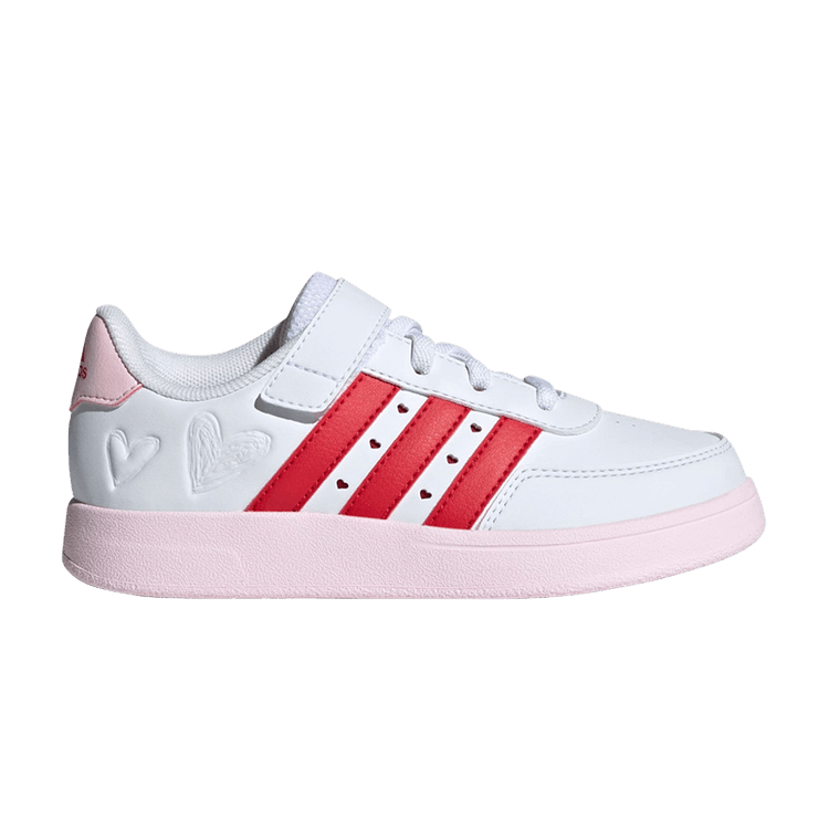 adidas Breaknet 2.0 Strap Cloud White Better Scarlet Clear Pink (GS)