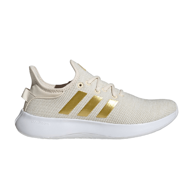 adidas Cloudfoam Pure SPW Cloud White Gold Metallic Wonder White (Women's)