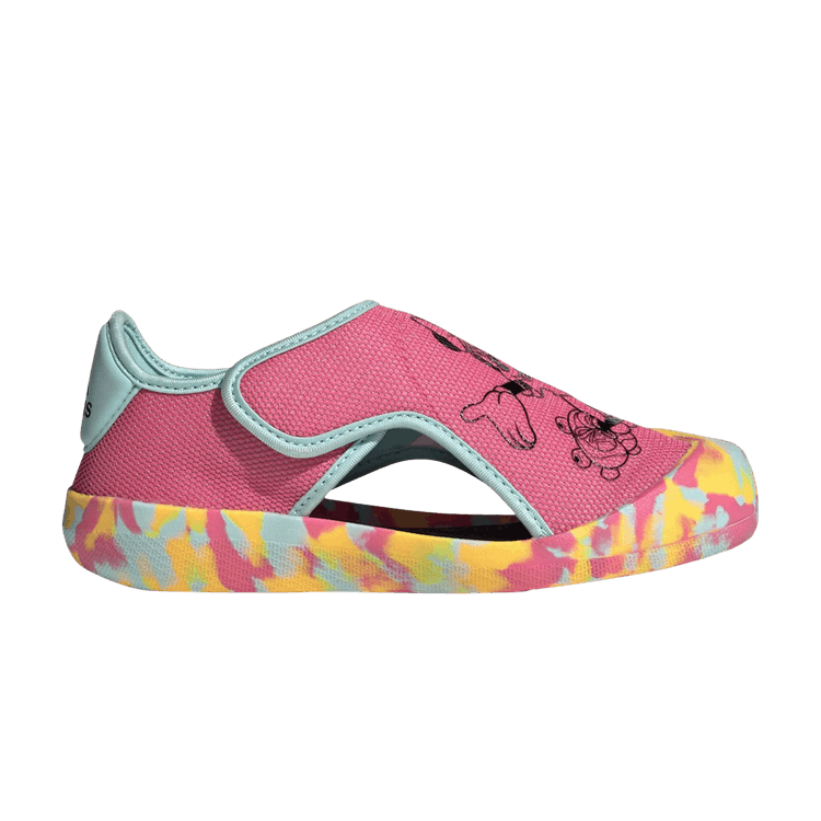 adidas Altaventure Sandals Disney Pink Fusion Core Black (PS)