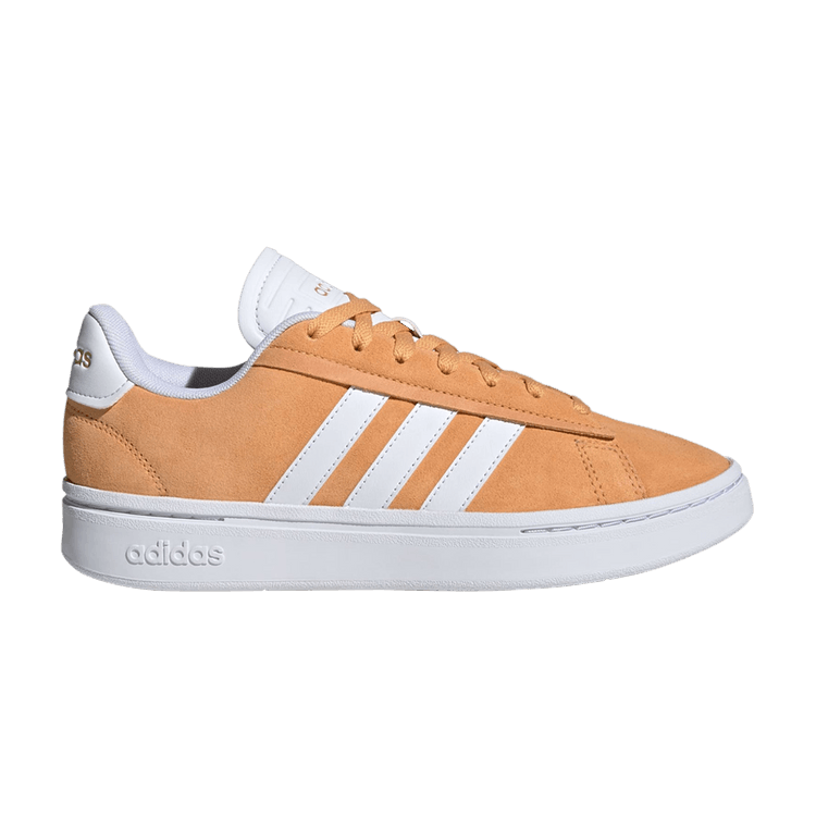 adidas Grand Court Alpha Hazy Orange Cloud White Gold Metallic (Women's)