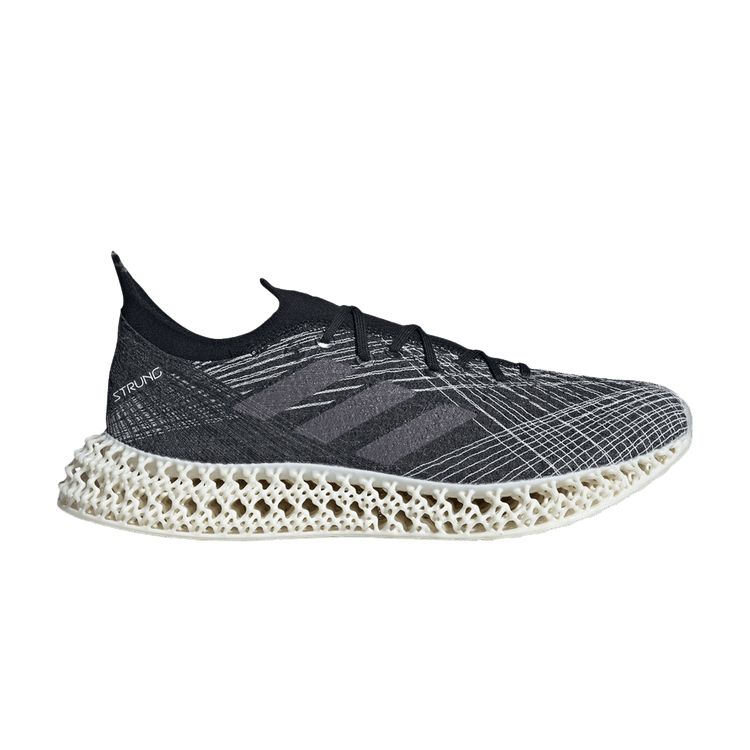 adidas 4DFWD Strung Core Black Grey Cloud White