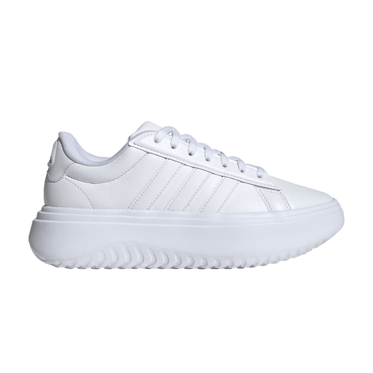 adidas Grand Court Platform Cloud White Crystal White (Women's)