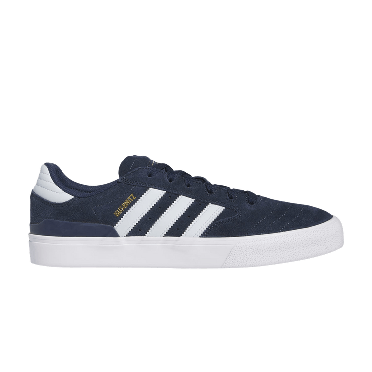 adidas Busenitz Vulc II Collegiate Navy Halo Blue Gold Foil