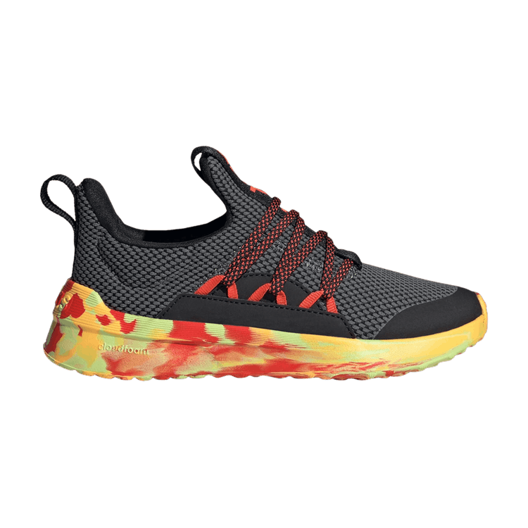 adidas Lite Racer Adapt 5.0 Grey Core Black Bright Red (GS)