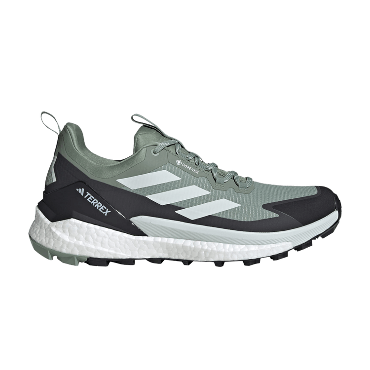 adidas Terrex Free Hiker 2.0 Low Gore-Tex Silver Green Crystal Jade Carbon