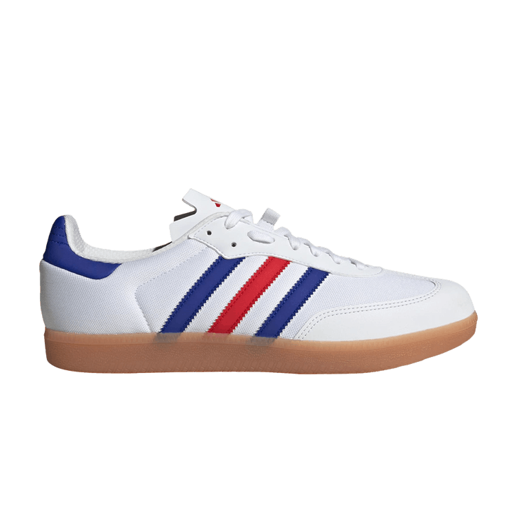 adidas The Velosamba Made With Nature Cloud White Lucid Blue Better Scarlet