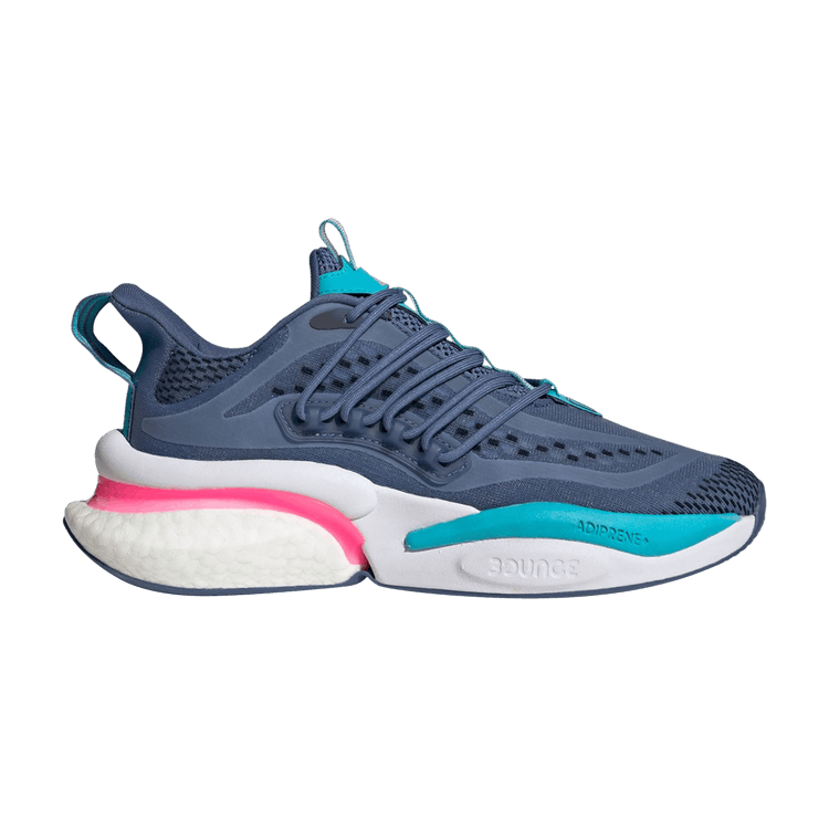 adidas Alphaboost V1 Crew Blue Lucid Pink Lucid Cyan (Women's)