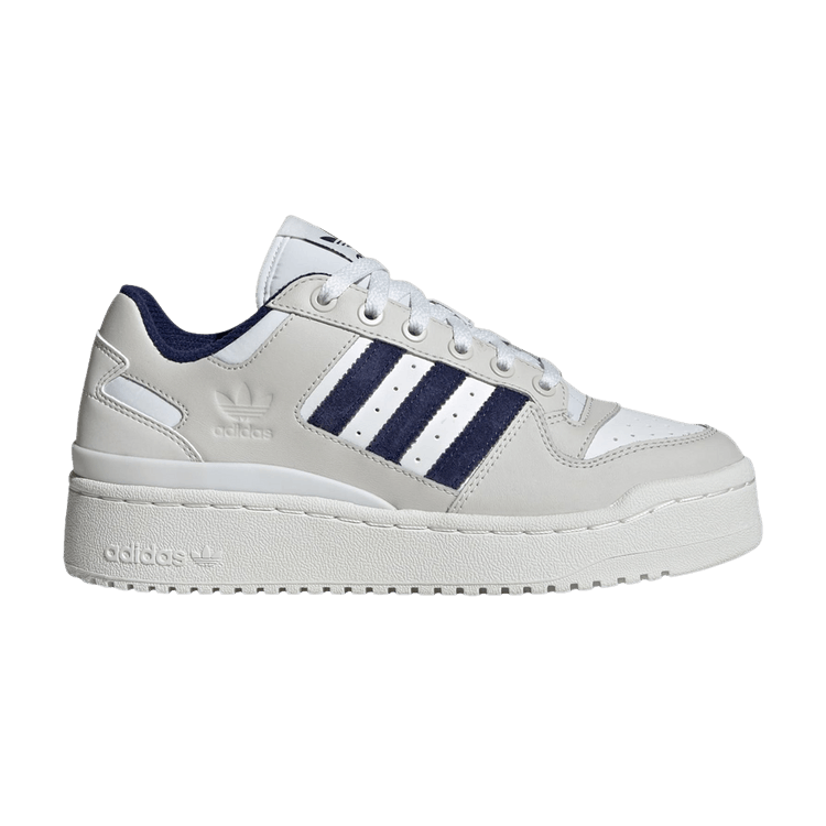 adidas Forum Bold Crystal White Dark Blue (Women's)