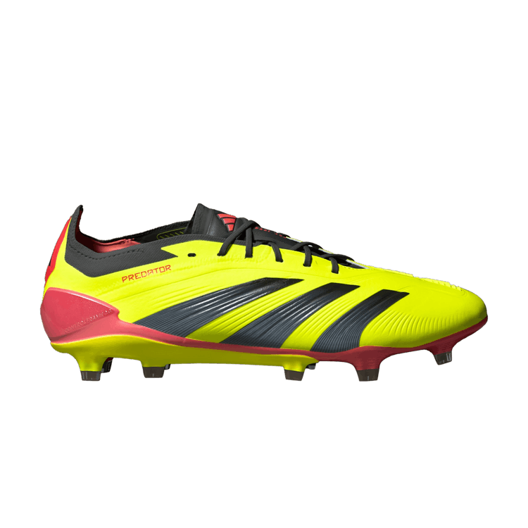adidas Predator 24 Elite Low FG Team Solar Yellow Core Black Solar Red