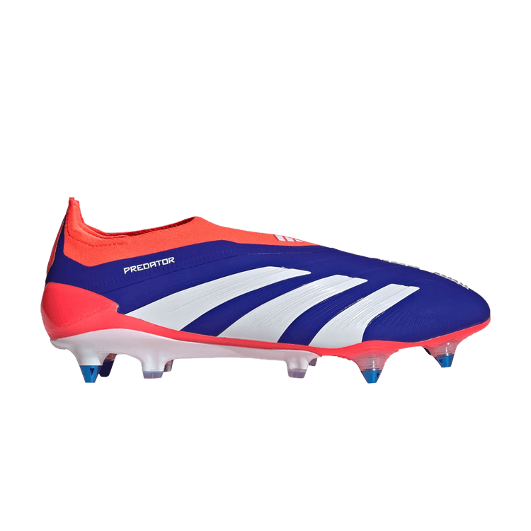 adidas Predator Elite Laceless SG Lucid Blue Cloud White Solar Red