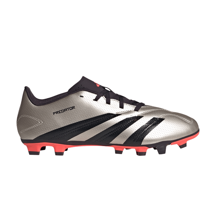 adidas Predator Club Multi-Ground Platinum Metallic Aurora Black Turbo