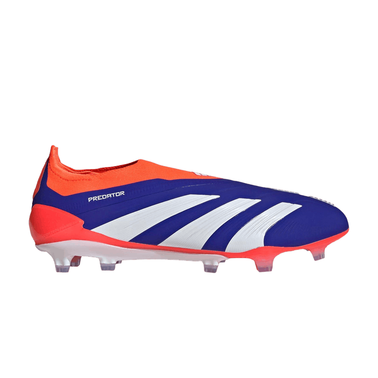 adidas Predator Elite Laceless FG Lucid Blue Cloud White Solar Red