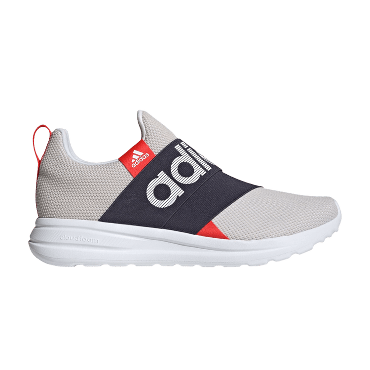 adidas Lite Racer Adapt 6.0 Cloud White Shadow Navy Bright Red