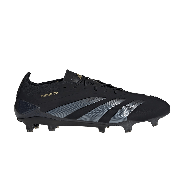adidas Predator Elite FG Core Black Carbon Gold Metallic