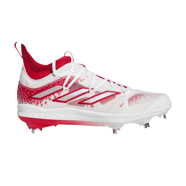 adidas Adizero Afterburner 9 NWV Team Power Red Silver Metallic Cloud White