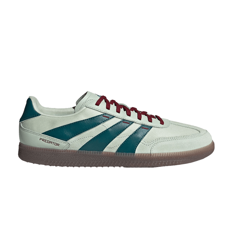 adidas Predator Freestyle Indoor Linen Green Mystery Green Team Collegiate Burgundy