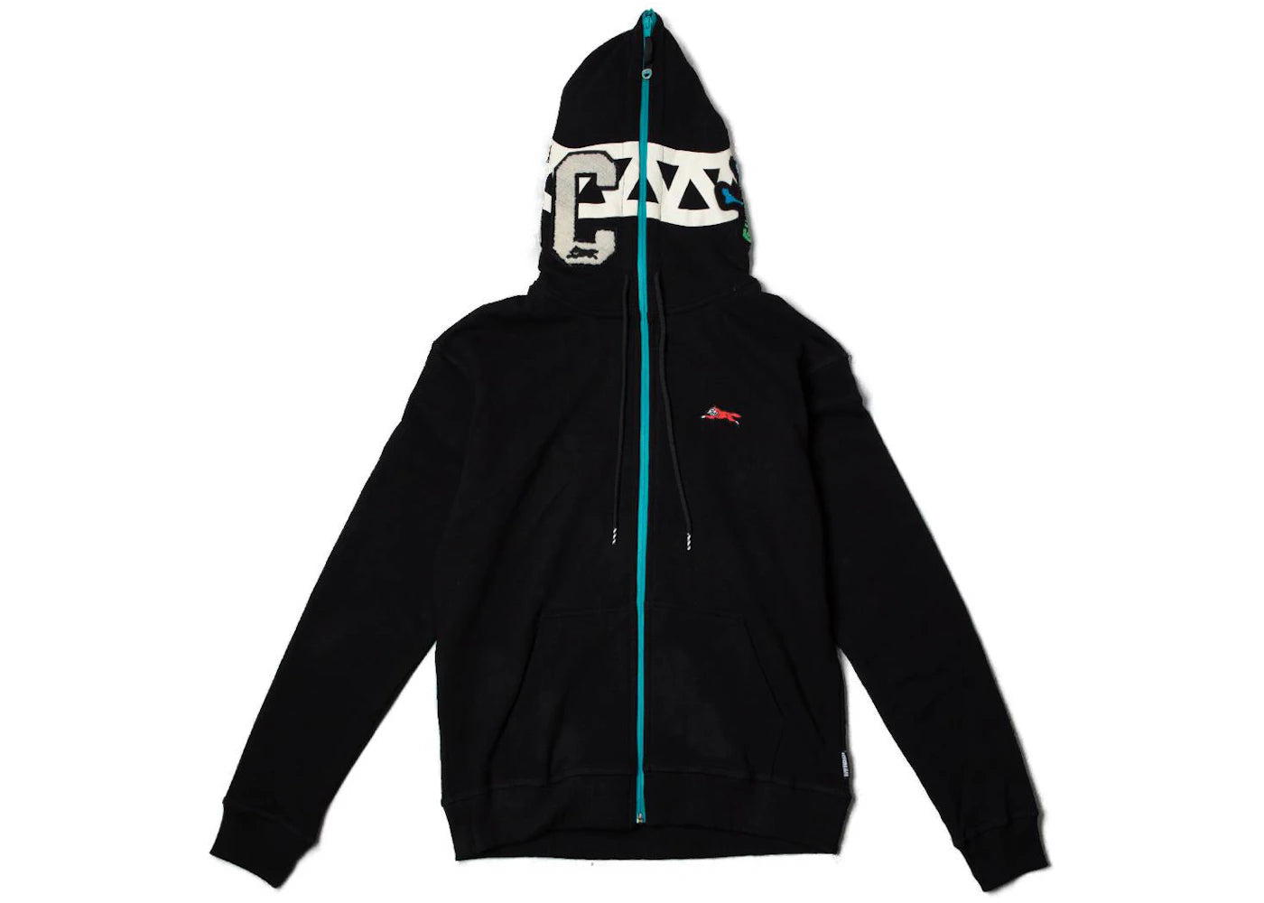 Ice Cream Block Head Hoodie Black