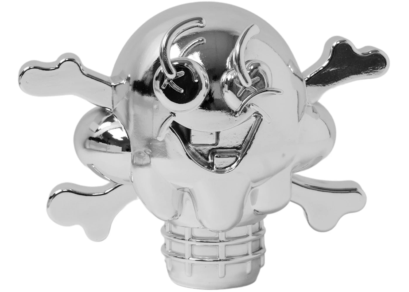 Ice Cream Cones and Bones Figure Silver