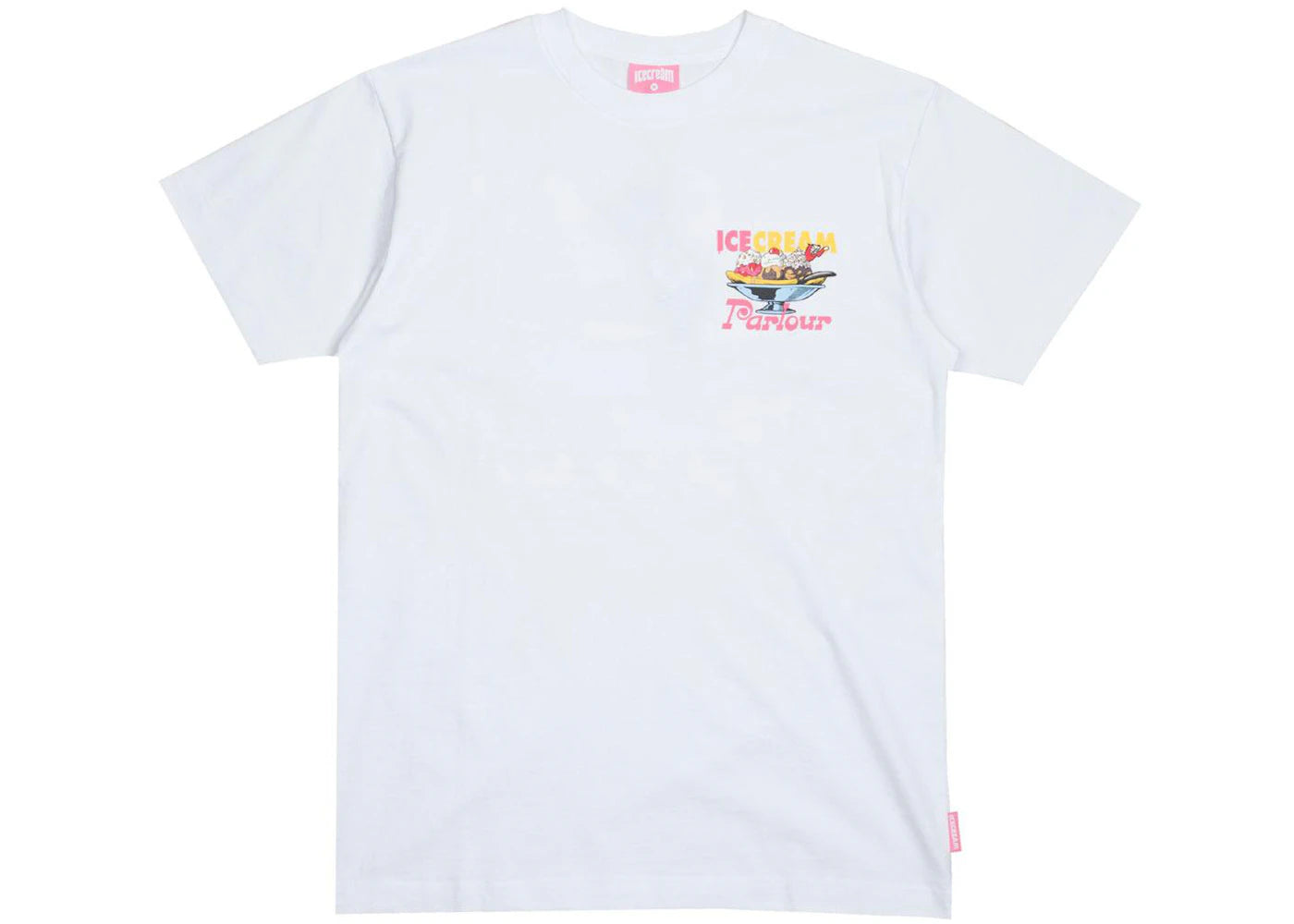 Ice Cream Parlour Tee White