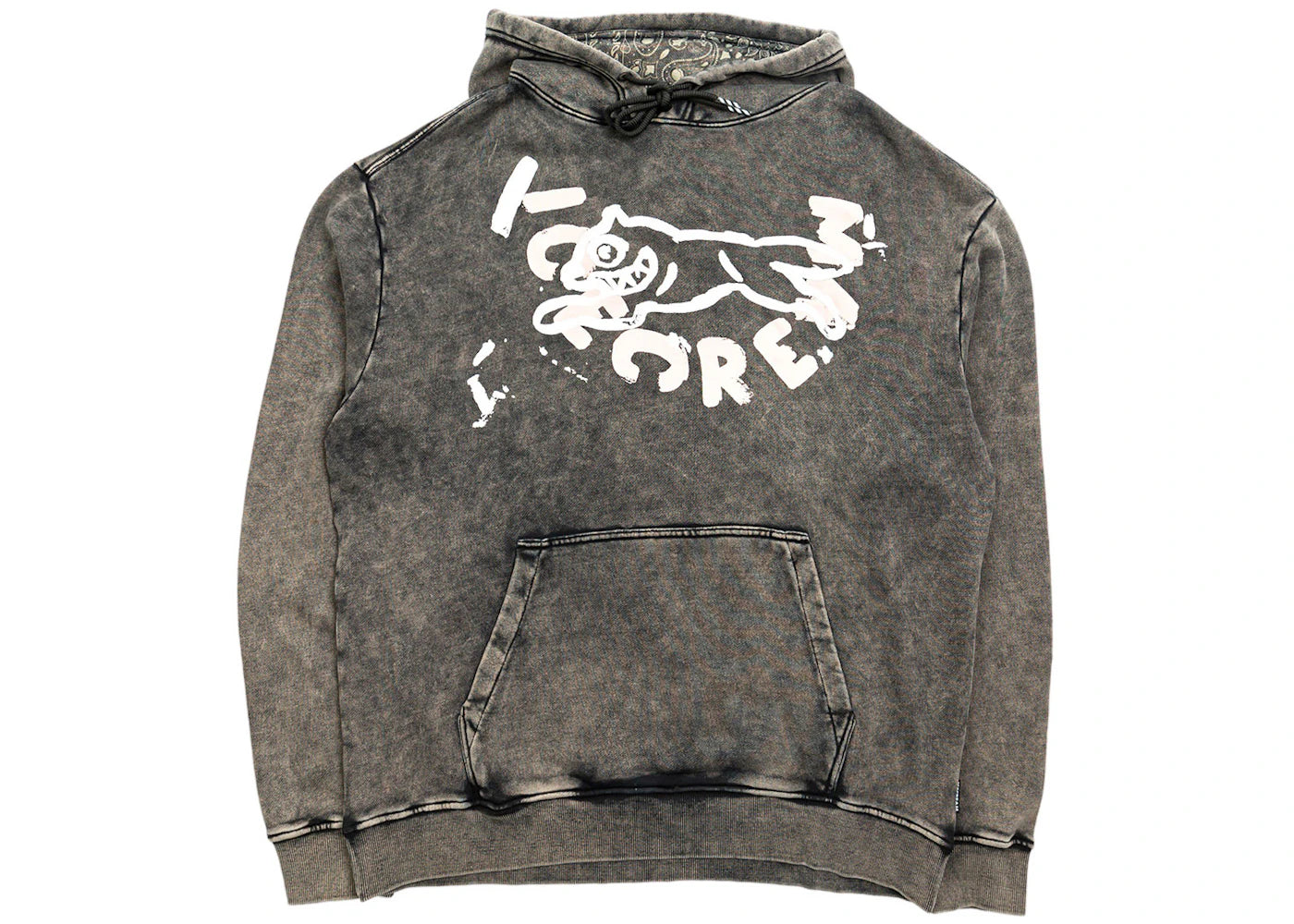 Ice Cream Stone Hoodie Black