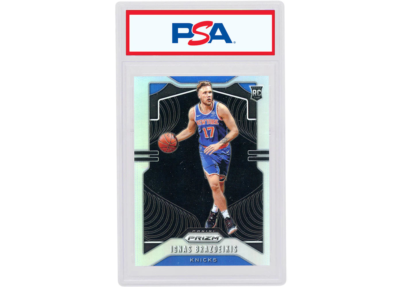 Ignas Brazdeikis 2019 Panini Prizm Rookie Silver #284 (PSA or BGS Graded)