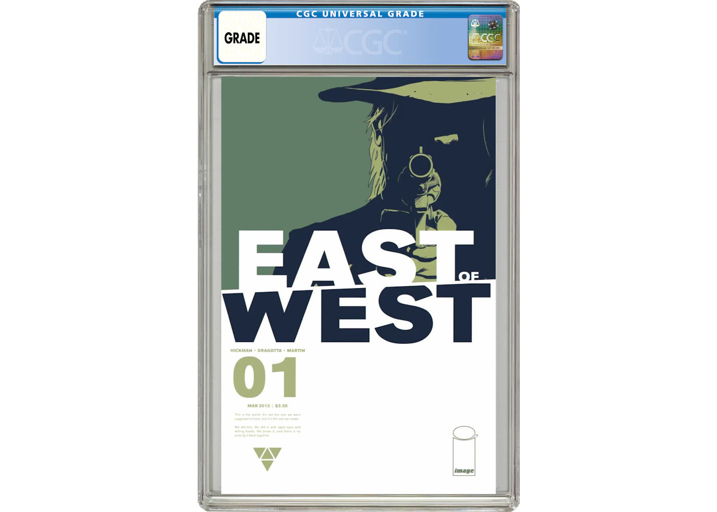 Image East of West #1 Comic Book CGC Graded