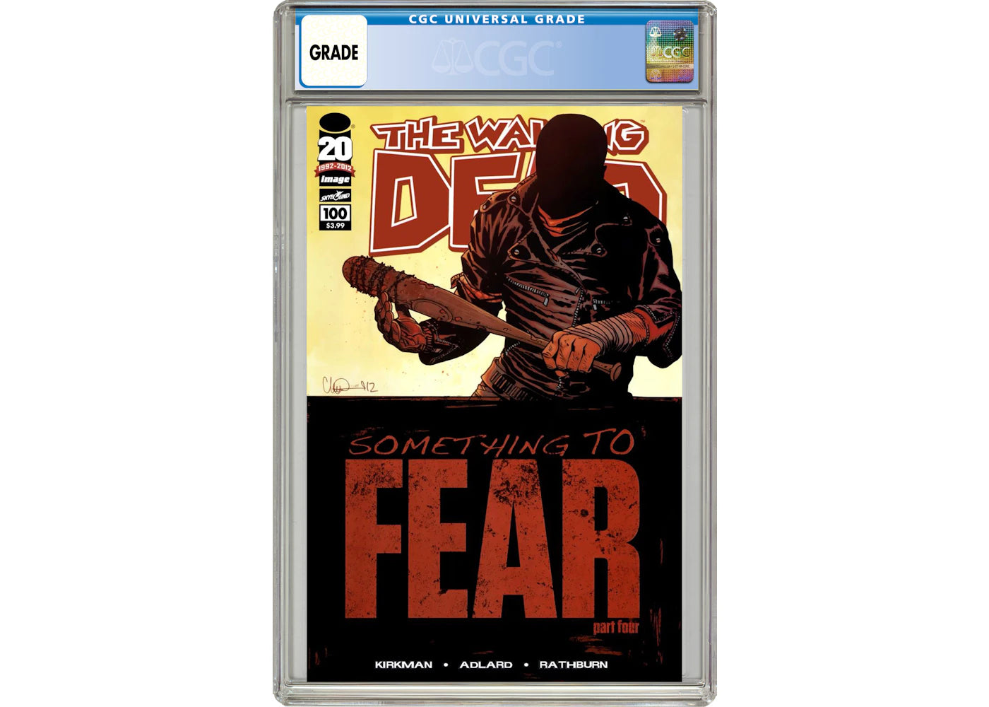Image Walking Dead #100 (1st App of Negan) Comic Book CGC Graded