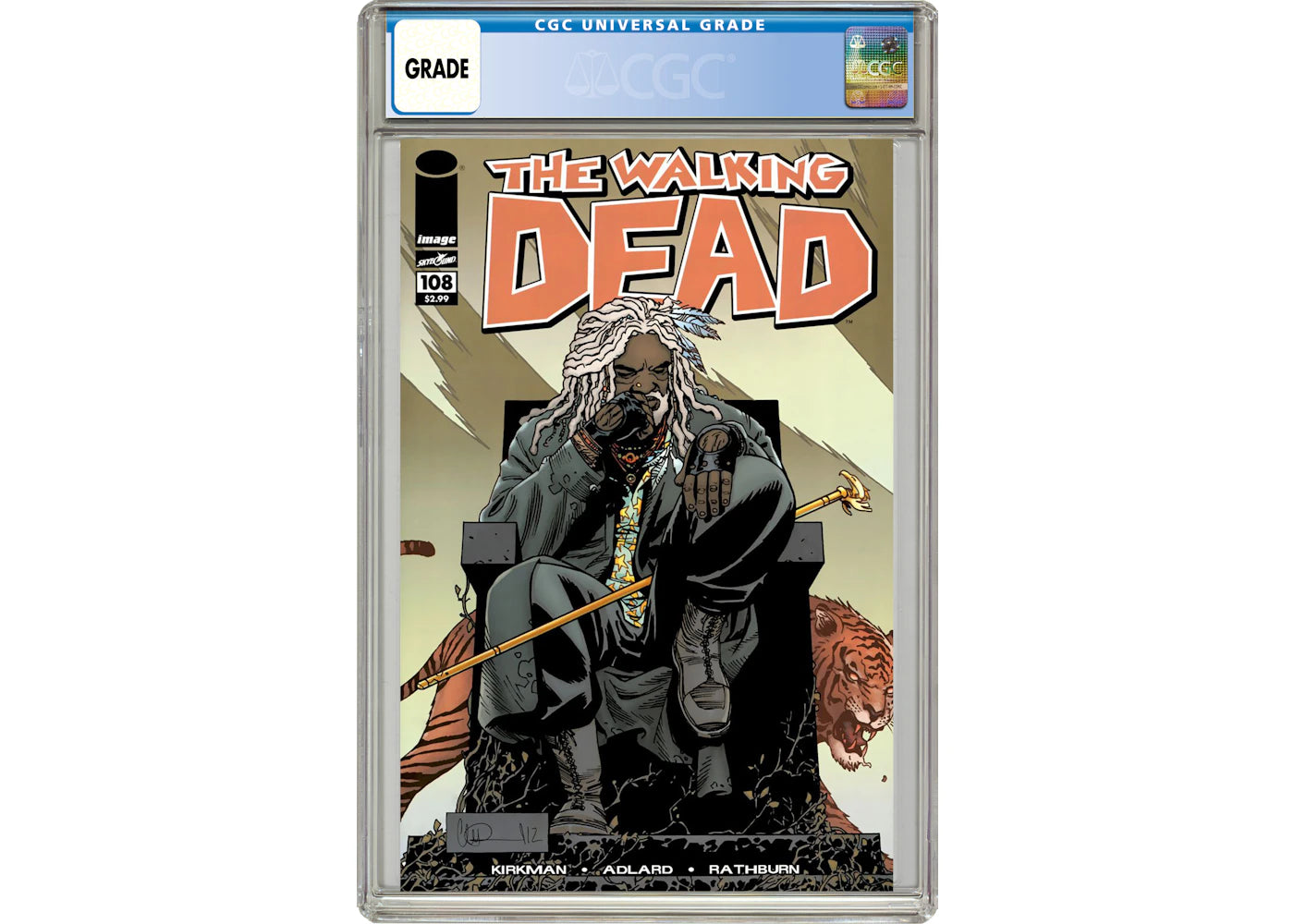 Image Walking Dead #108 (1st App of Ezekiel) Comic Book CGC Graded