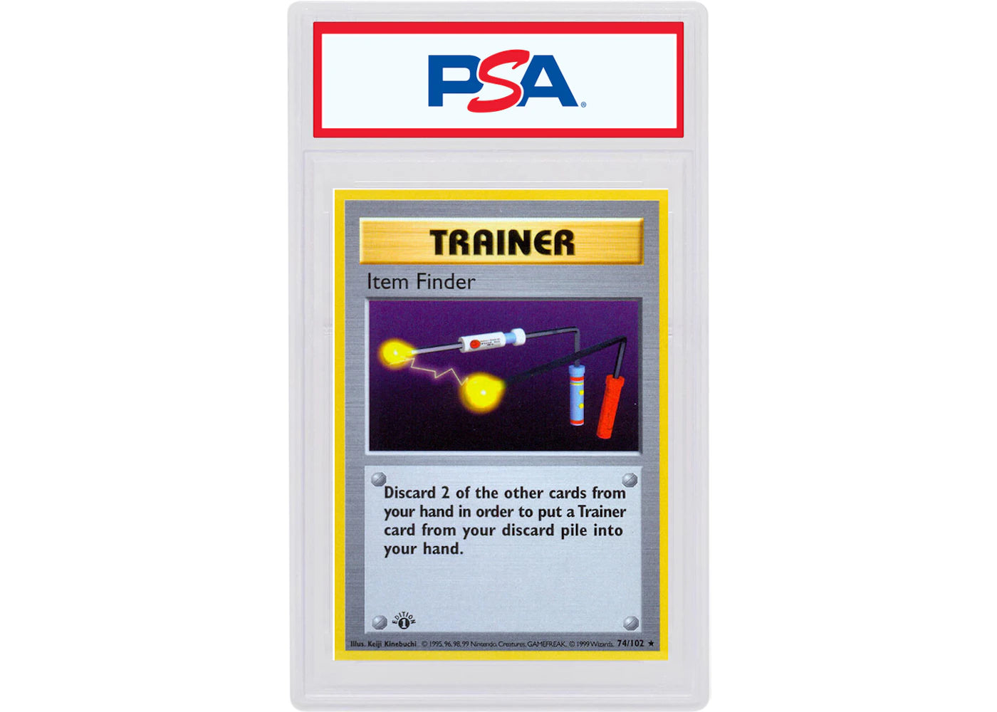 Item Finder 1999 Pokemon TCG Base Set 1st Edition #74/102