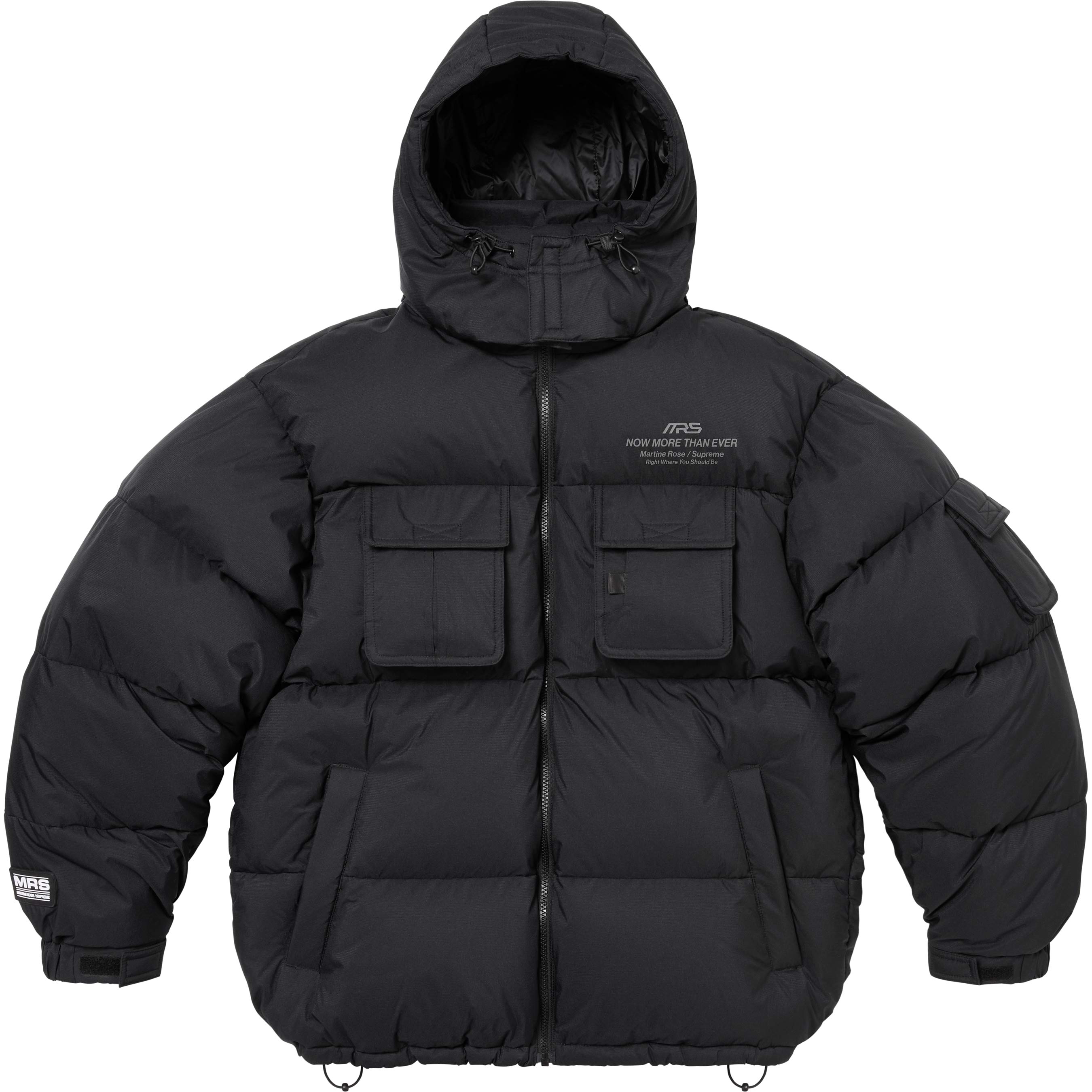 Supreme / Martine Rose Down Puffer Jacket - Black